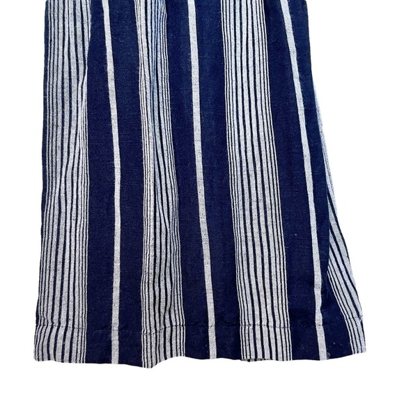 RAILS Striped Angela Wide Leg Jumpsuit in Navy Stripe Size Large - Picture 10 of 16